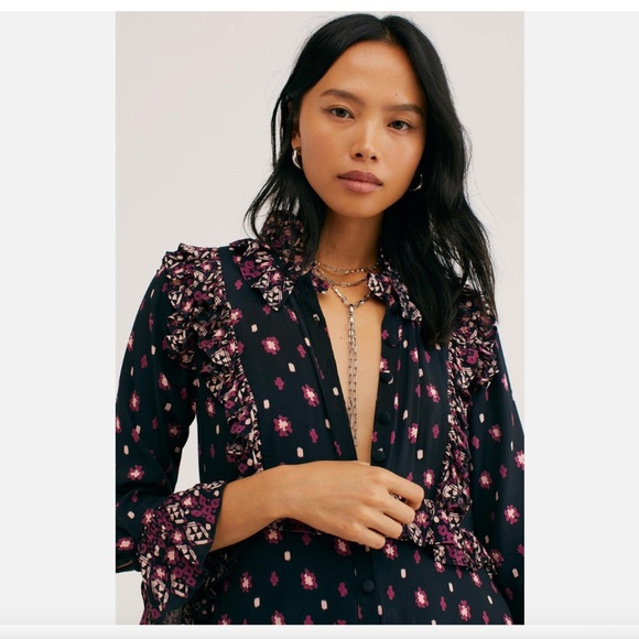 Free People Calico Skies Dress - Picture 2 of 5